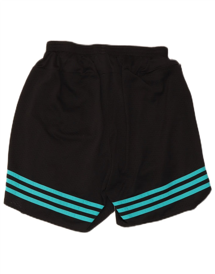 Pantaloni scurți sport pentru bărbați Adidas, poliester mediu negru