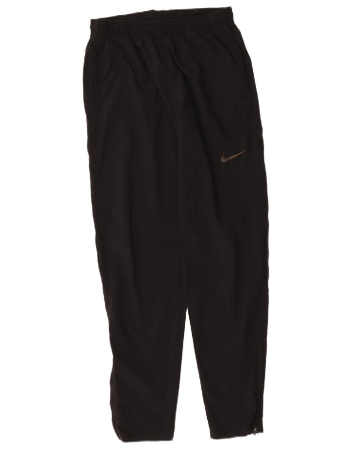Pantaloni de trening Nike Dri Fit pentru femei, poliester negru mic