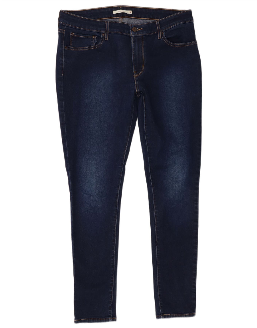 Blugi skinny 711 Levi's pentru femei W32 L29 bleumarin