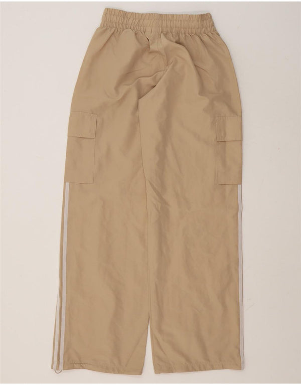 Pantaloni de trening Adidas pentru femei Cargo UK 8/10 Small Beige Poliester