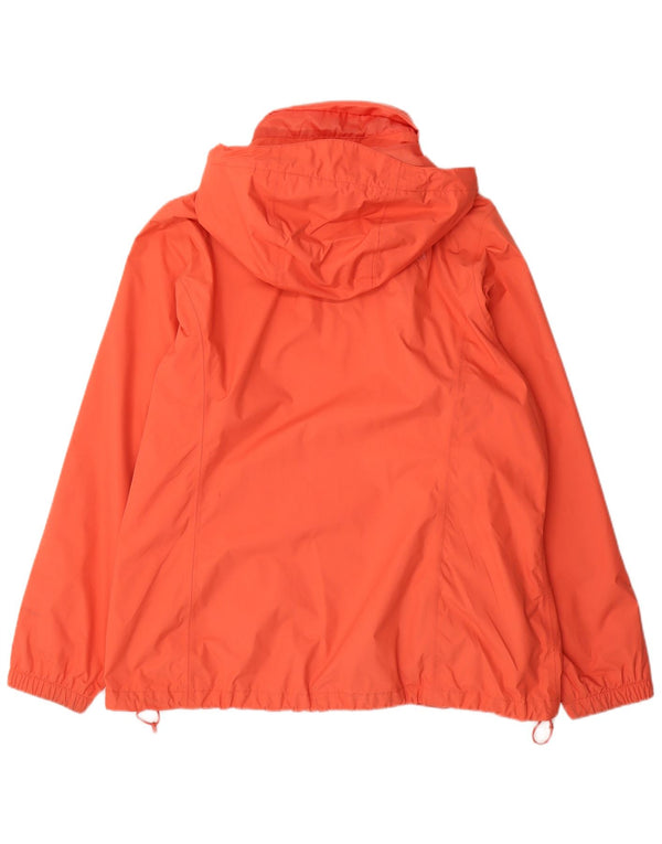 The NORTH FACE Jachetă de ploaie cu glugă pentru femei UK 20 2XL Orange Nylon