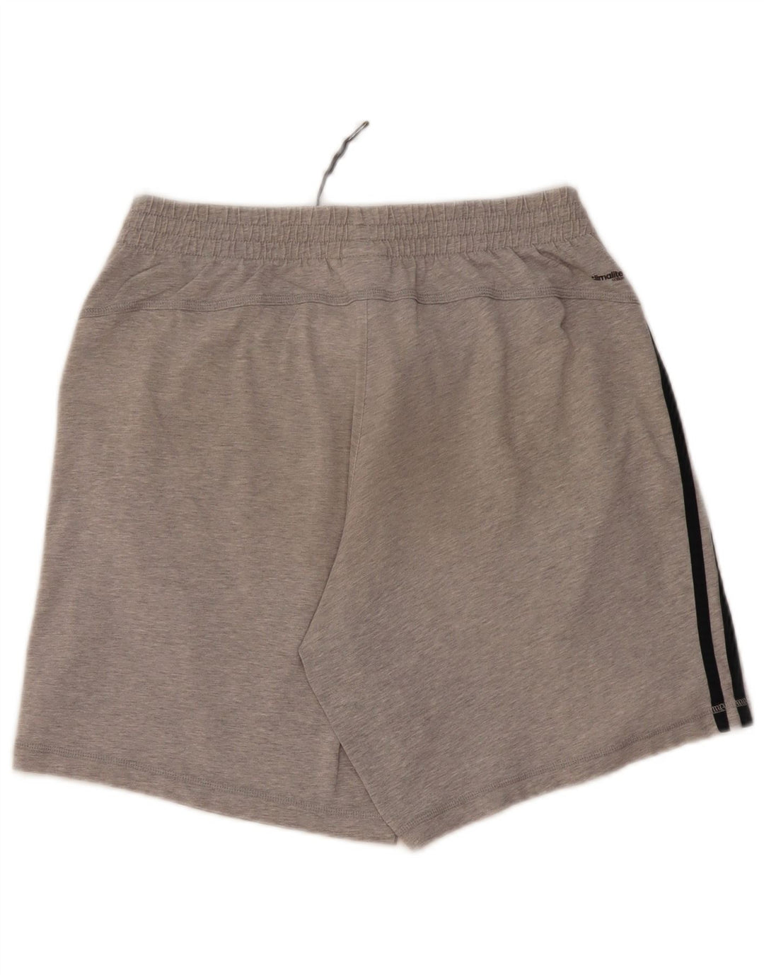 Pantaloni scurți sport Climalite ADIDAS pentru bărbați, bumbac cu pete gri medii