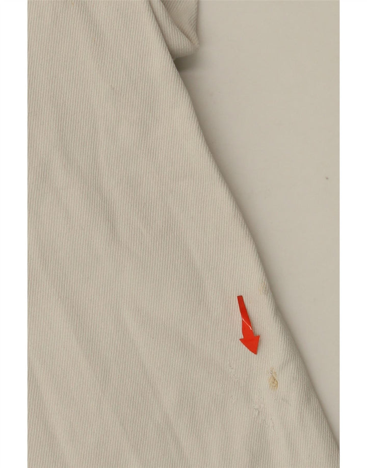 Dolce & Gabbana Mens Distressed Straight Jeans W38 L35 Off White