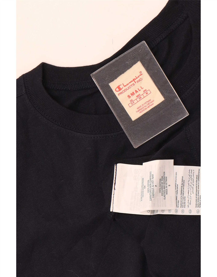 Tricou pentru bărbați Champion Top mic din bumbac bleumarin