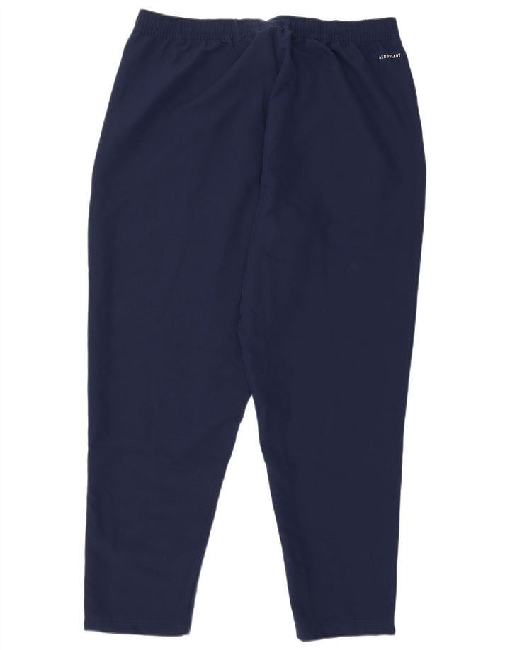 Pantaloni de trening Adidas Aeroready pentru bărbați XL, poliester bleumarin