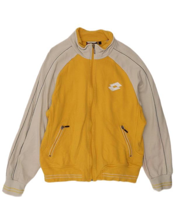 Jachetă de trening pentru femei LOTTO UK 16, mare, galbenă