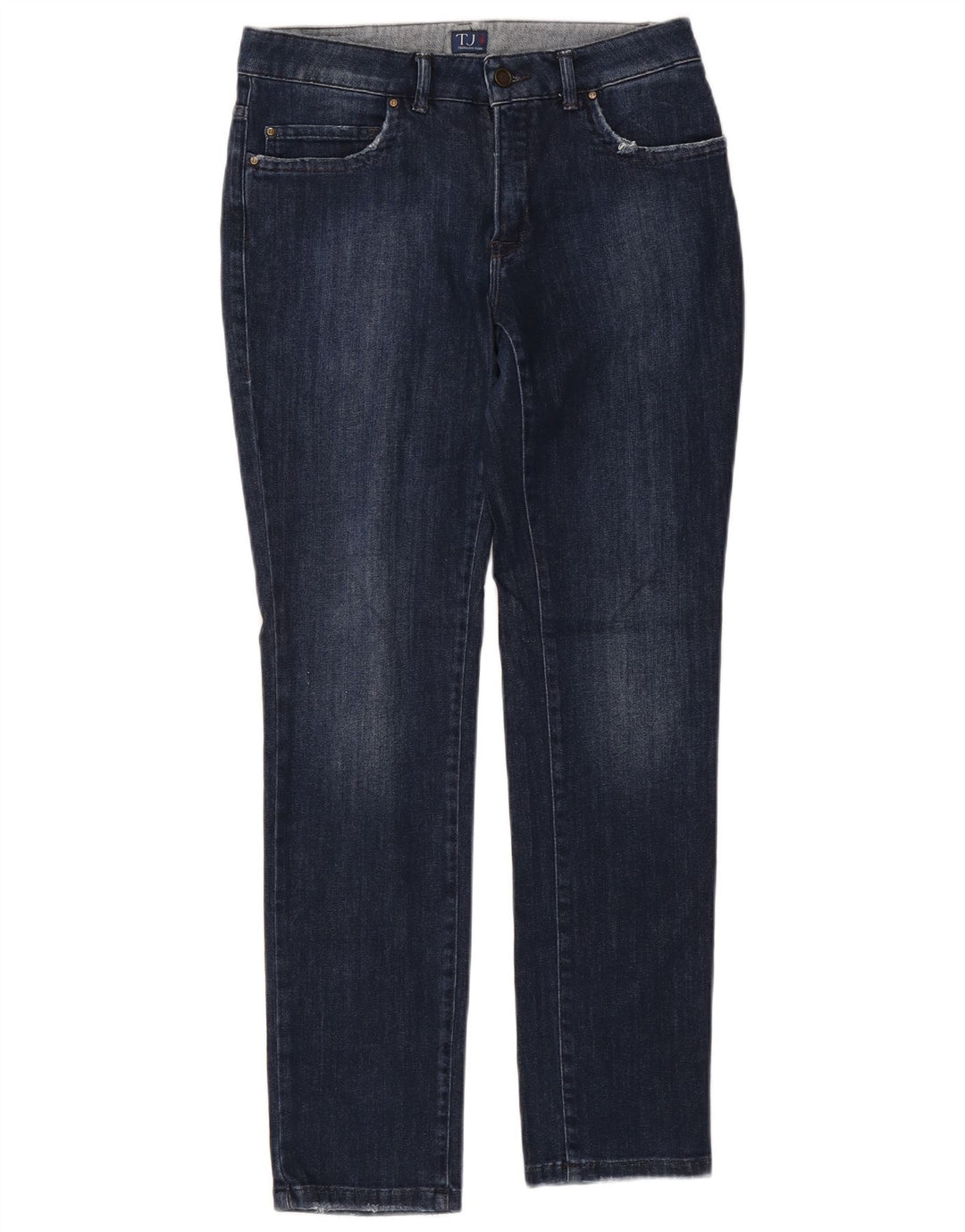 Blugi subțiri TRUSSARDI pentru femei W29 L30 bumbac bleumarin