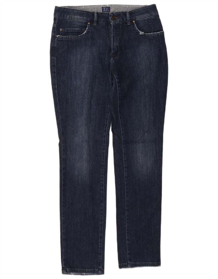 Blugi subțiri TRUSSARDI pentru femei W29 L30 bumbac bleumarin