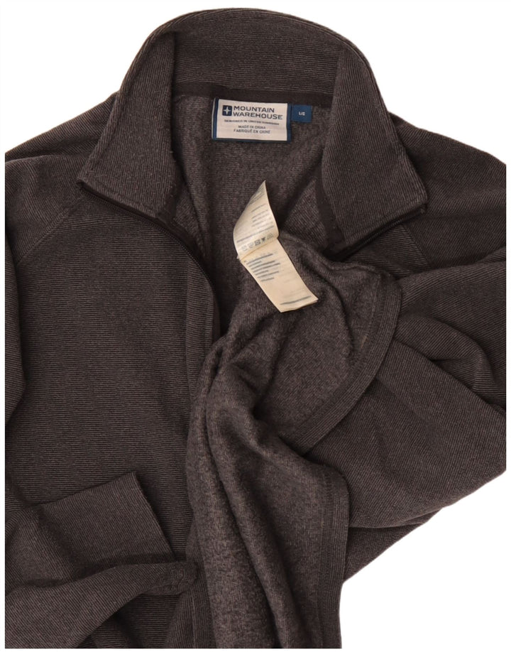 Pulover pentru bărbați Mountain Warehouse Top din poliester mediu gri