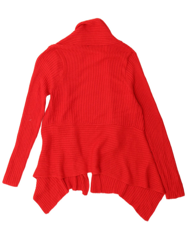 Pulover cardigan pentru femei Zara UK 12 Medium Red Acrilic