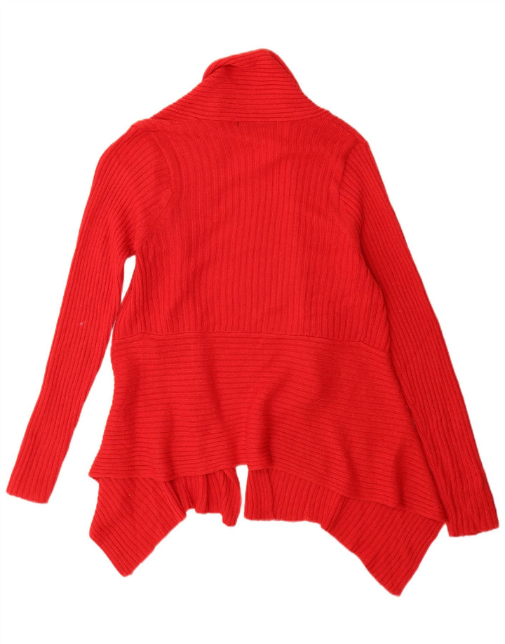 Pulover cardigan pentru femei Zara UK 12 Medium Red Acrilic