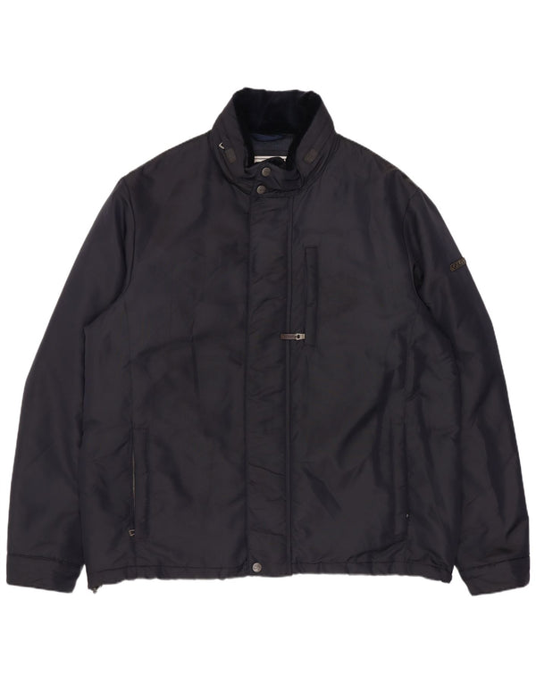 Jachetă căptușită pentru bărbați Geox Respira UK 44 2XL Bleumarin Poliester