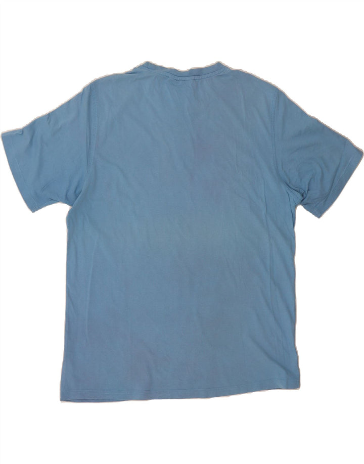 PUMA Mens Graphic T-Shirt Top Large Blue Vintage Puma and Second-Hand Puma from Messina Hembry 