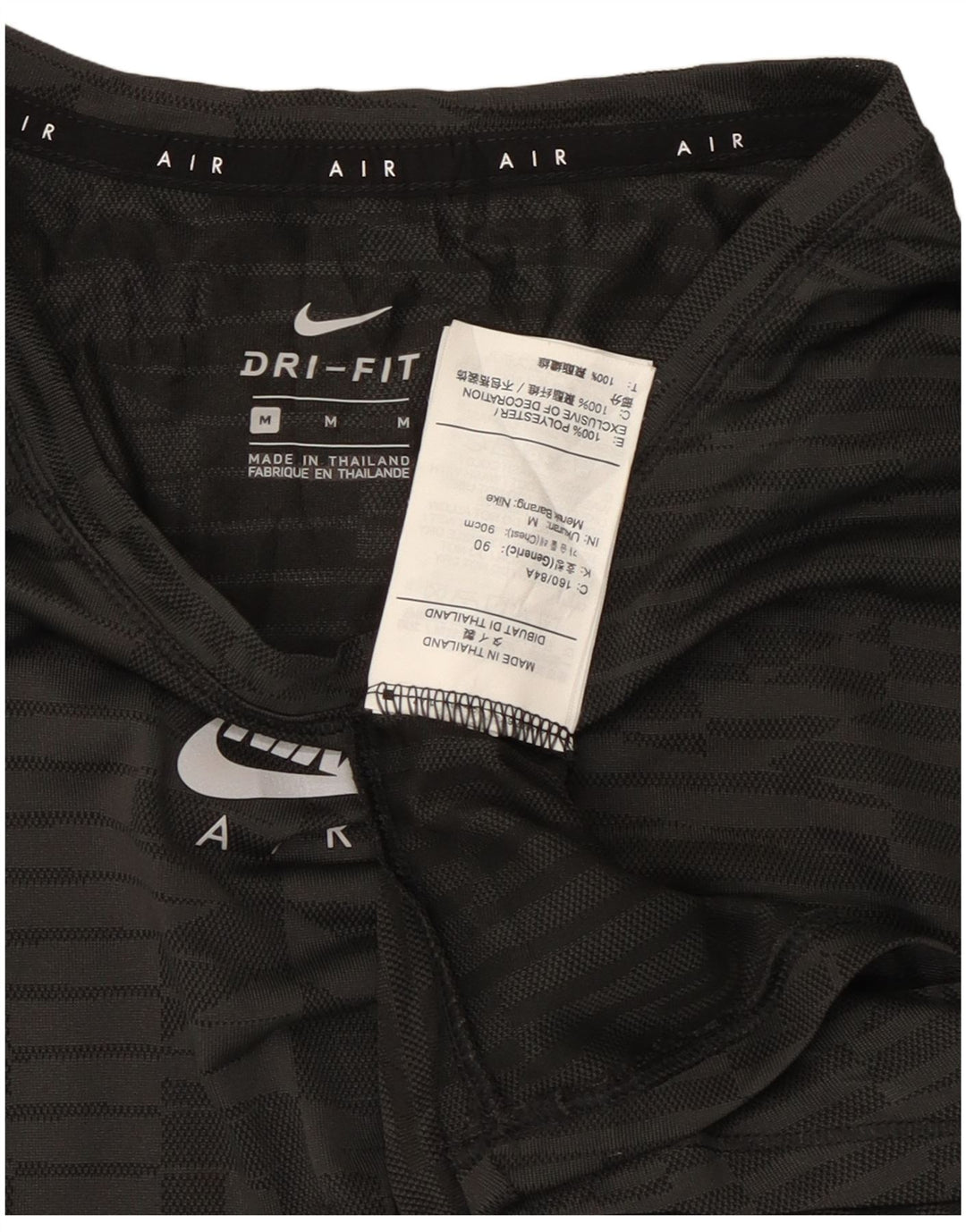 Tricou grafic Nike pentru femei Top UK 14 Medium Gri Poliester