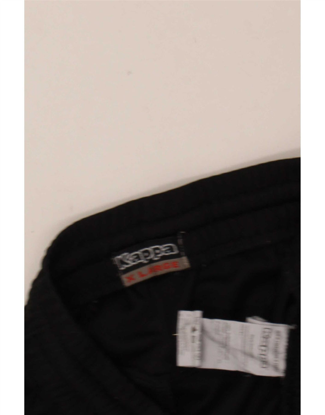 Pantaloni de trening cu grafică pentru bărbați Kappa XL poliester negru