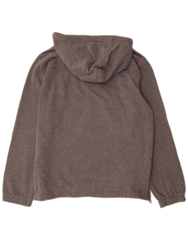Pulover cu glugă supradimensionat pentru femei Ellesse, cu grafică, UK 12, gri mediu, pete