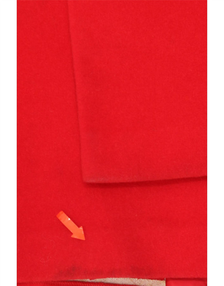 JEAN PAUL Womens Overcoat UK 12 Medium Red Vintage Jean Paul and Second-Hand Jean Paul from Messina Hembry 