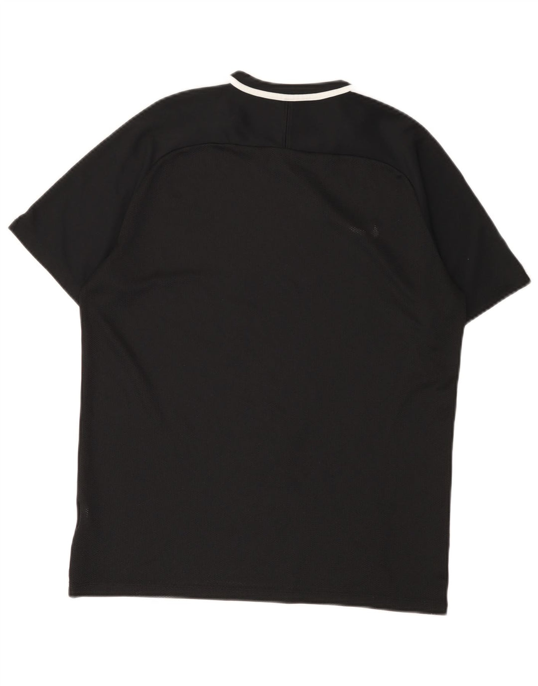 Tricou NIKE Dri Fit pentru femei Top UK 16 mare, negru, poliester color bloc