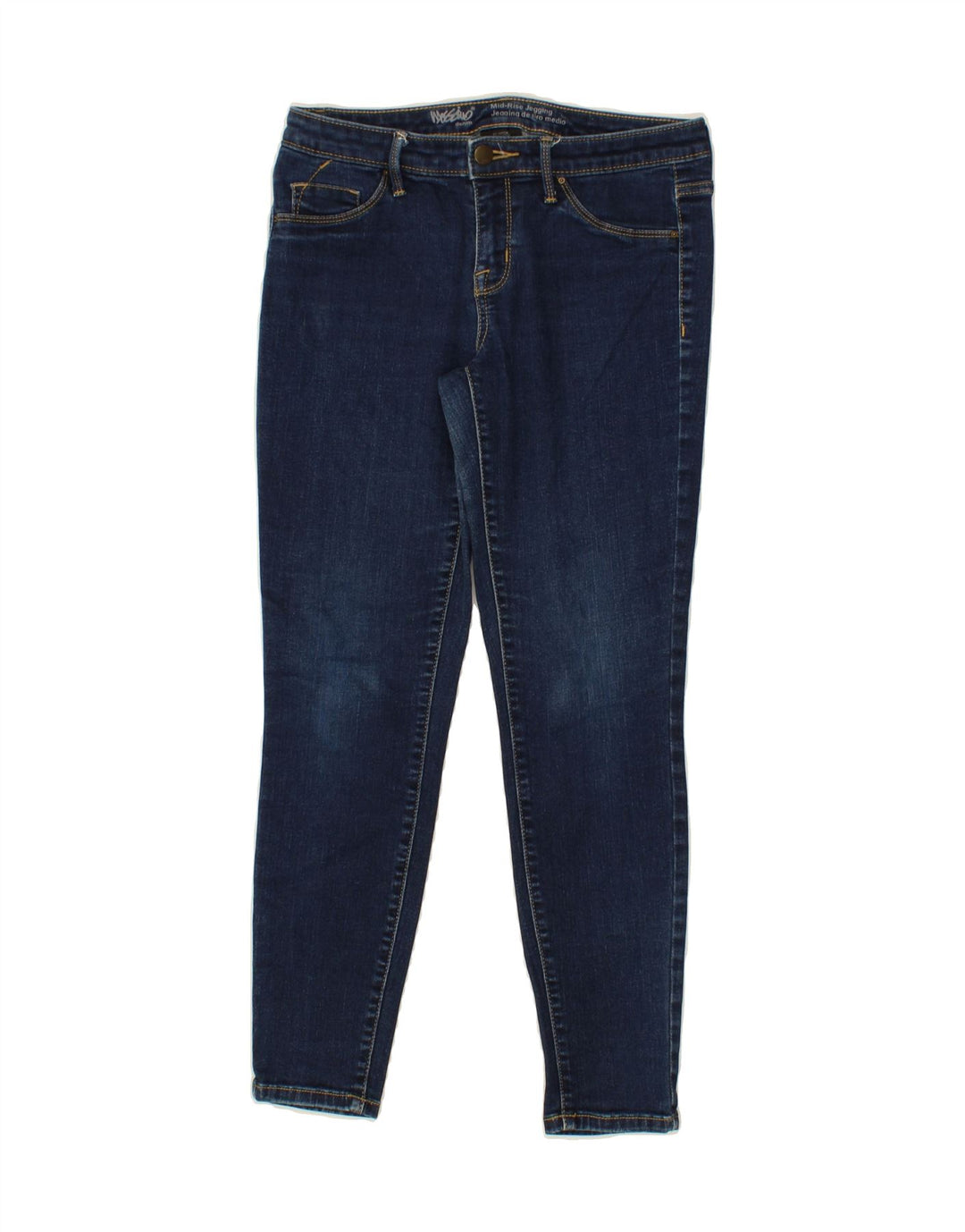 MOSSIMO Womens Mid Rise Jegging Jeans US 6 Medium W28 L26  Blue Cotton Vintage Mossimo and Second-Hand Mossimo from Messina Hembry 