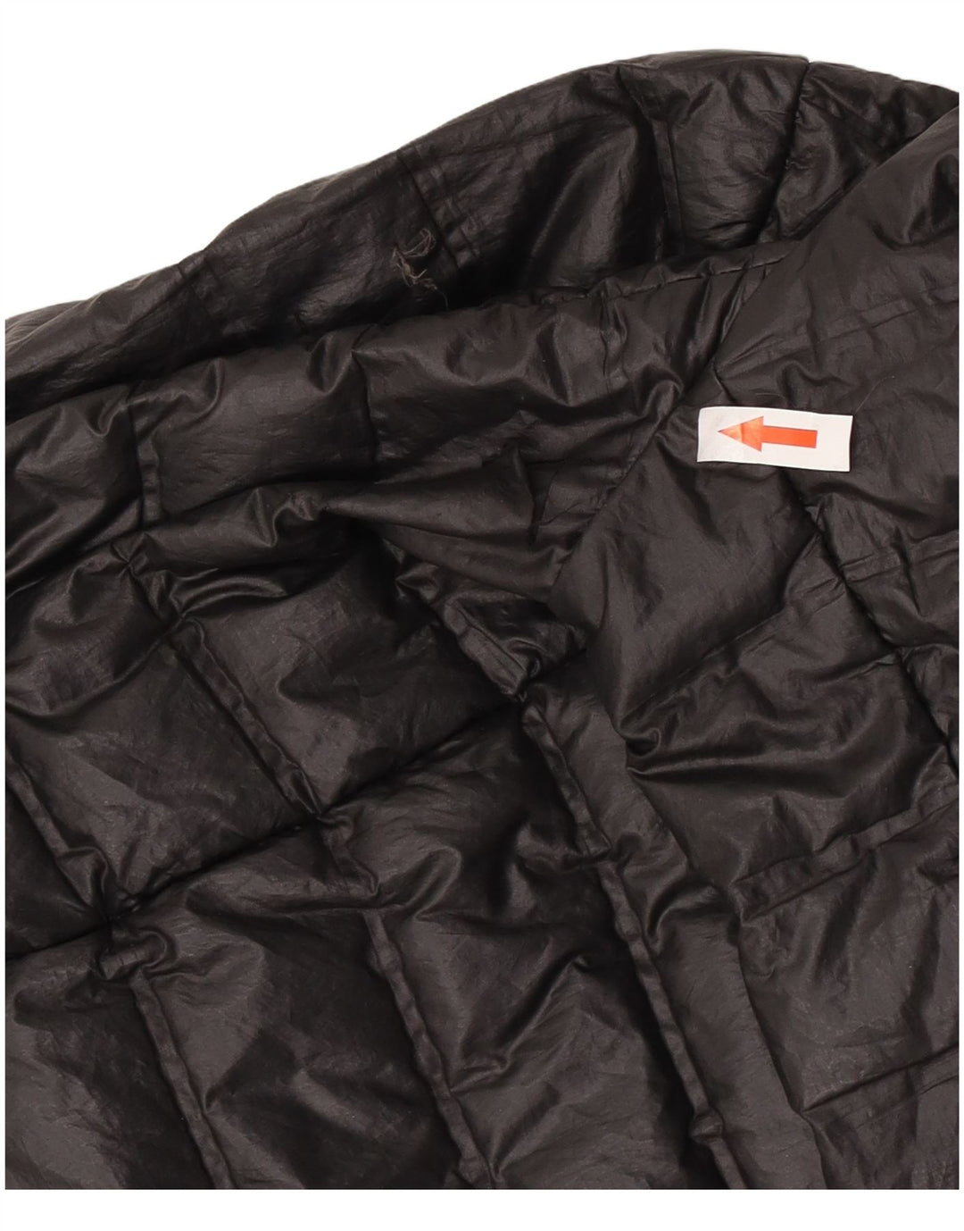 Jachetă căptușită cu glugă Adidas pentru femei UK 8/10 Poliester negru mic