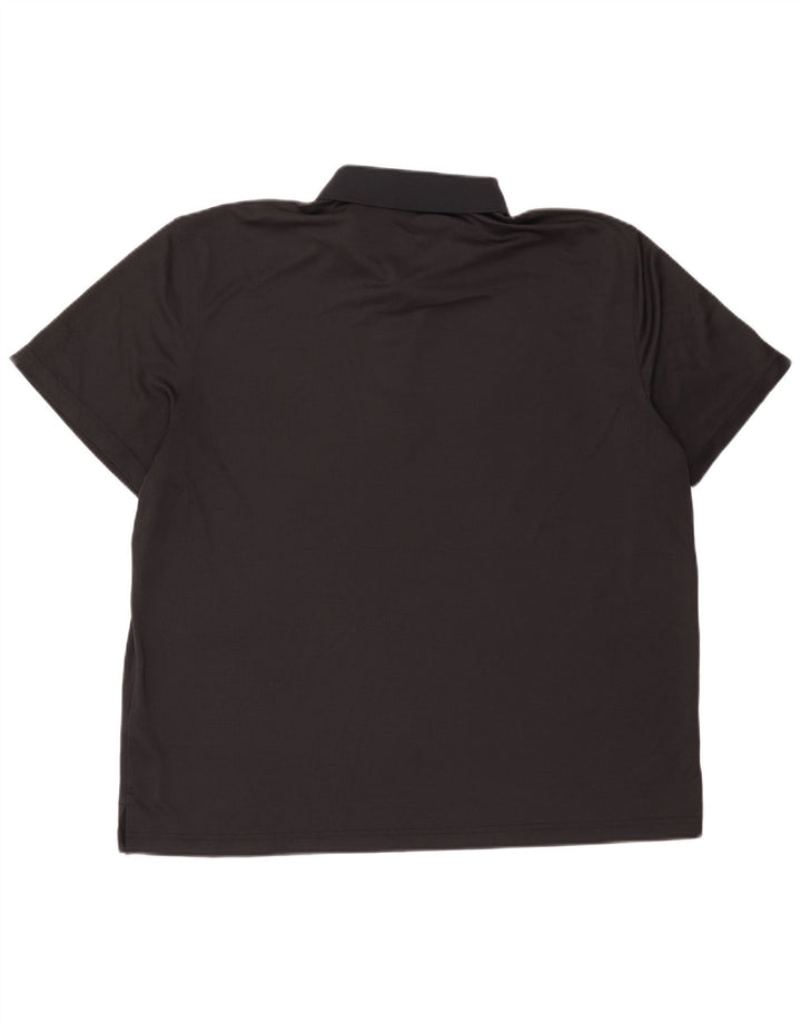 Tricou polo pentru bărbați Izod 2XL poliester negru