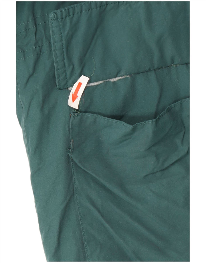 Jachetă parka cu glugă vintage pentru femei UK 16 mare verde