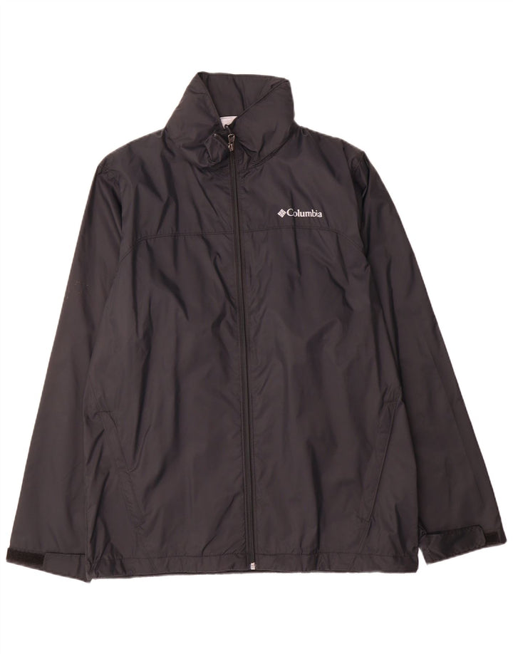 Jachetă de ploaie Columbia pentru bărbați UK 36 Small Black Nylon