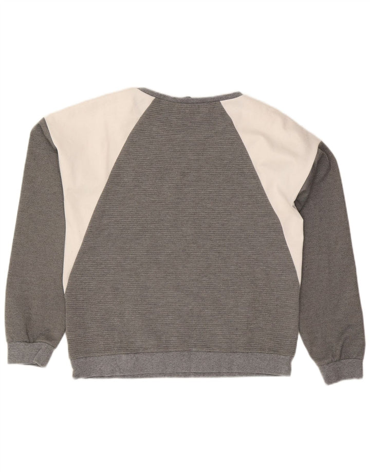 Liu Jo Pulover cu grafic pentru femei UK 14 Medium Gri Colorblock