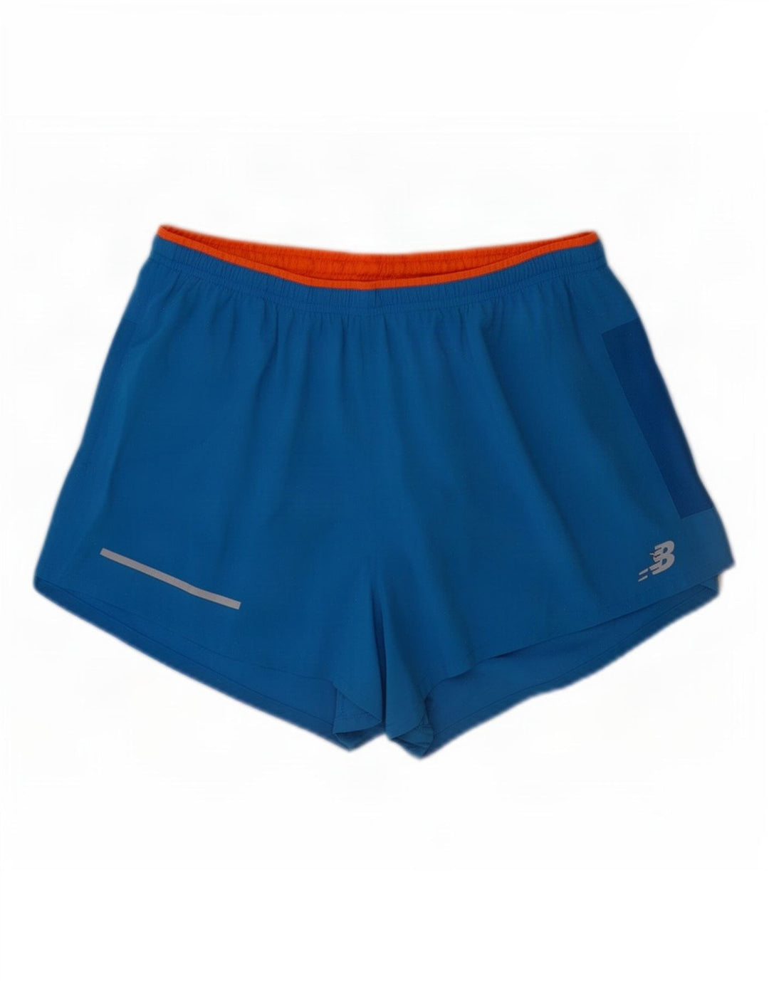 Pantaloni scurți sport New Balance pentru bărbați, mari, albastru, poliester