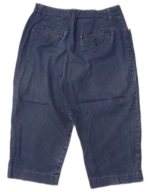 Jeans Lee pentru femei Petite Capri US 8 Medium W30 L18 Bumbac albastru