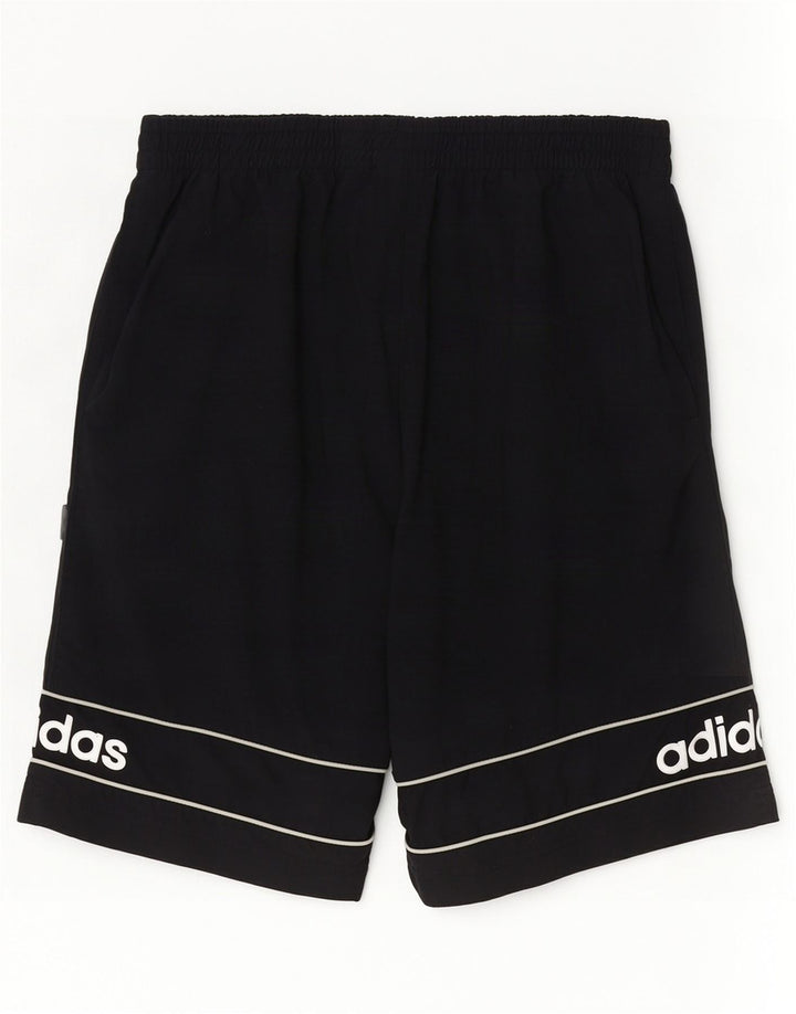 Pantaloni scurți casual pentru bărbați Adidas W32 Poliester mediu negru