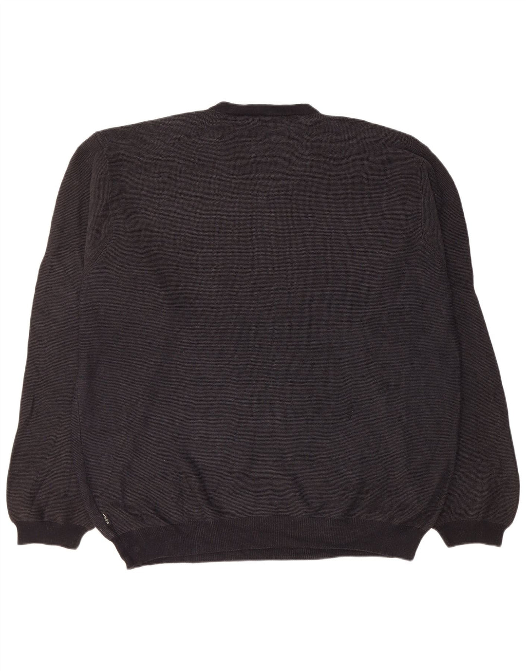 Pulover Izod pentru bărbați cu decolteu în V, bumbac negru 2XL