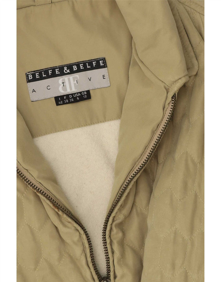 Jachetă matlasată supradimensionată Belfe & Femei UK 12 Medium Khaki