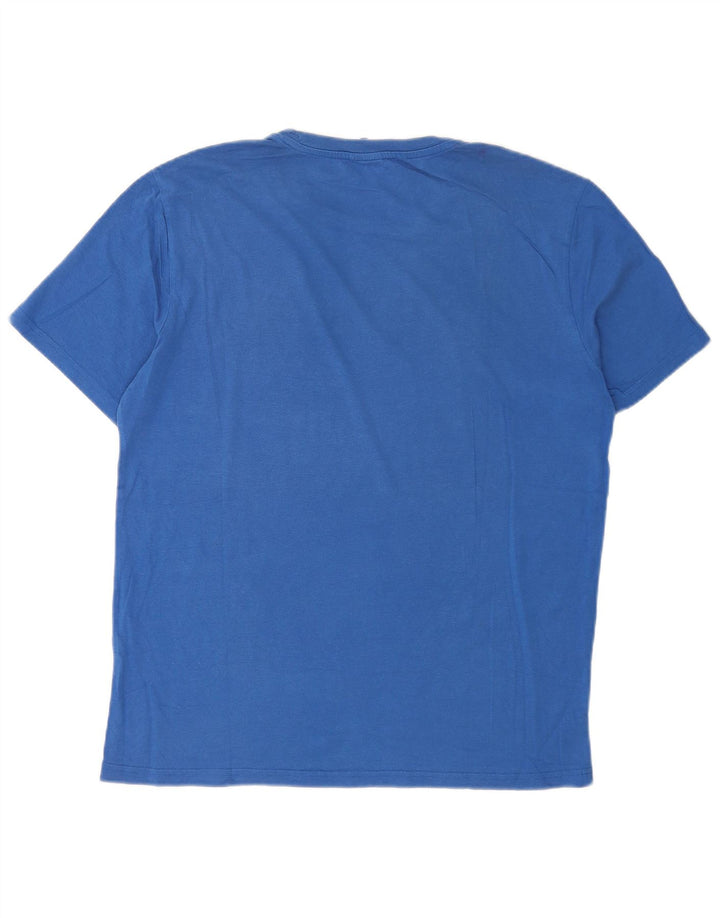 Tricou grafic Champion pentru bărbați Top mare albastru