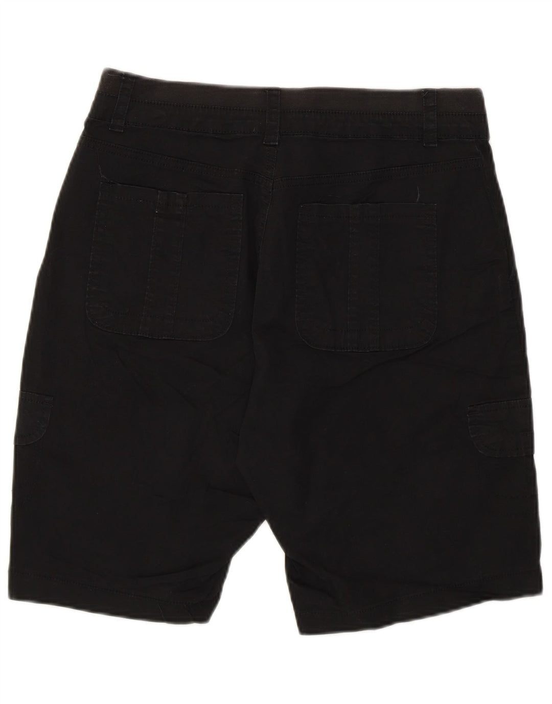 Pantaloni scurti cargo pentru femei Lee, cu ajustare relaxată, US 6 Medium W28, bumbac negru