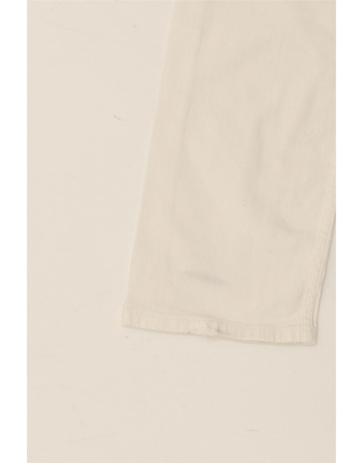 LEE Womens Powell Straight Jeans W33 L34 White Cotton Vintage Lee and Second-Hand Lee from Messina Hembry 