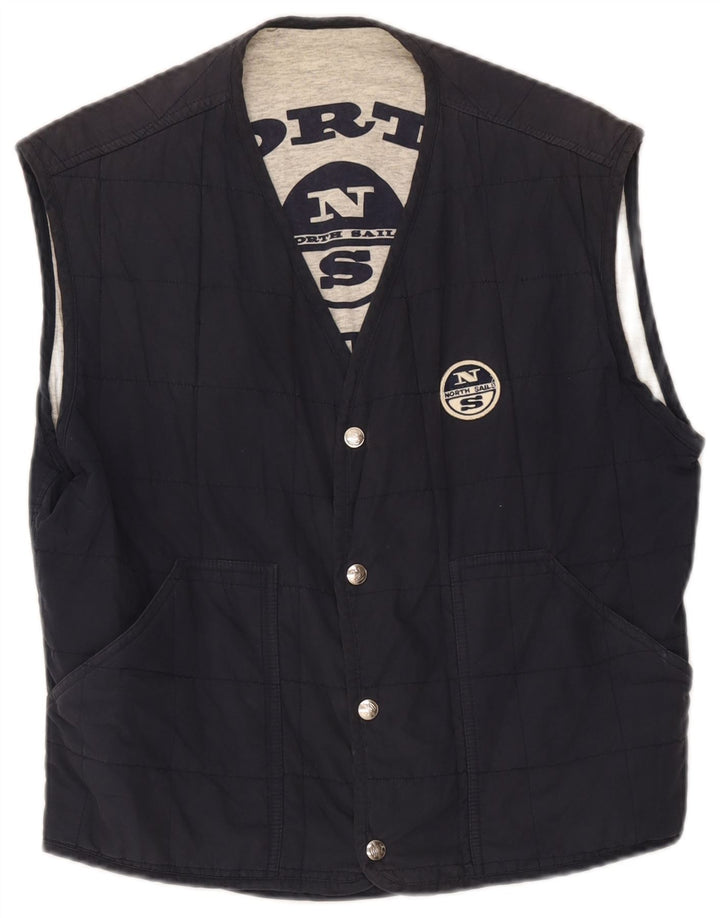 North Sails Gilet matlasat pentru bărbați UK 36 Small Bleumarin