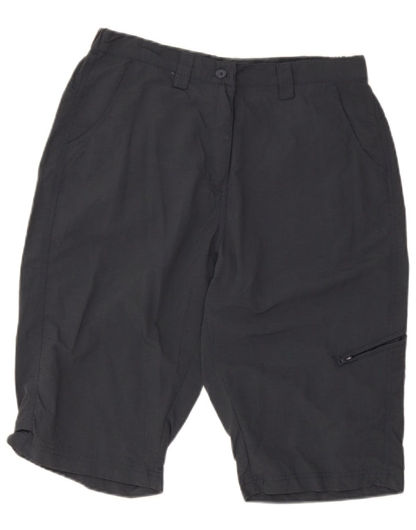Mountain Warehouse Pantaloni scurti sport pentru femei UK 12 Medium Gri Nylon