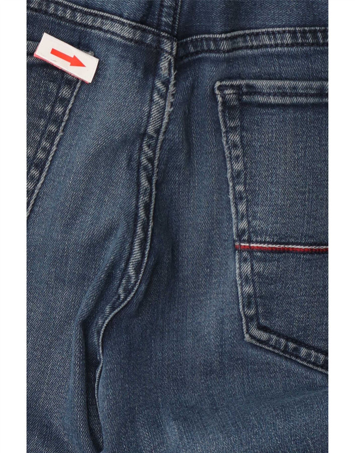 Blugi Tommy Hilfiger pentru femei Bleecker Slim W32 L34 Bumbac albastru