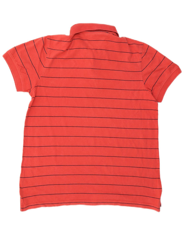 Tricou polo personalizat Tommy Hilfiger pentru bărbați, bumbac cu dungi roșii