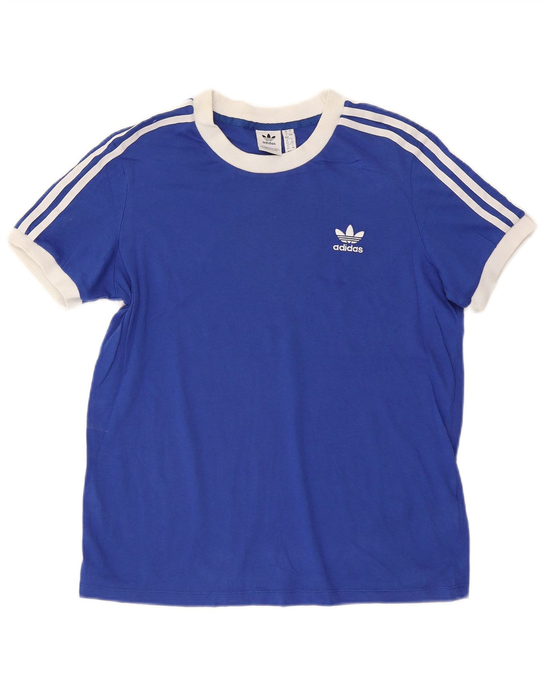 Tricou Adidas pentru femei Top UK 16 Large Blue Bumbac