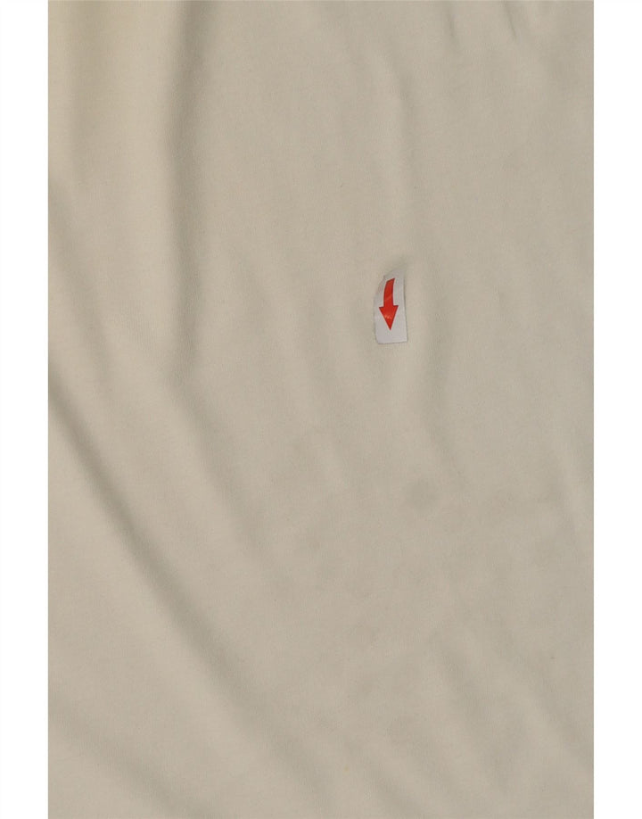 Tricou grafic pentru bărbați Levi's Top mare, alb, din bumbac color bloc