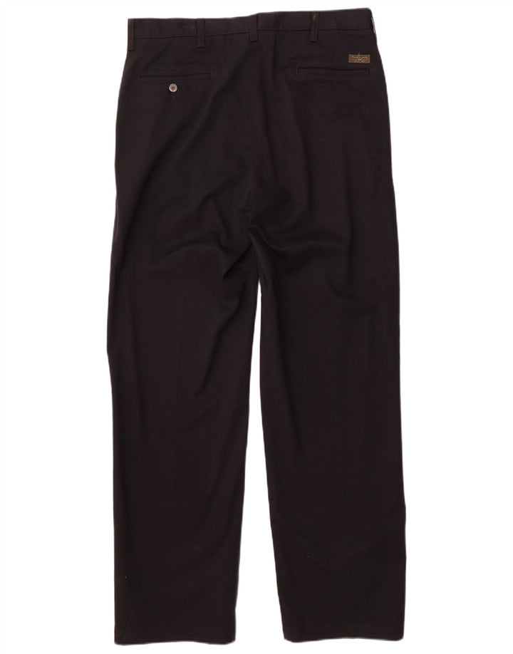 Pantaloni chino drept bărbați Lee L36 L32 bumbac negru