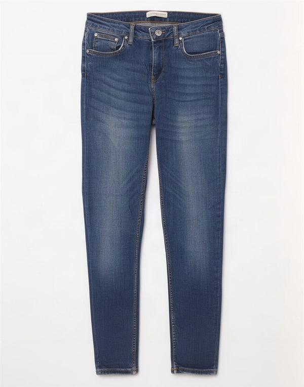 Blugi skinny dama Zara EU 38 Mici L28 L28 Bumbac albastru