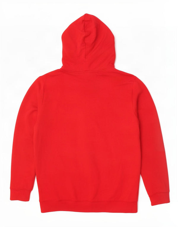 Pulover Adidas pentru bărbați, bumbac roșu mare