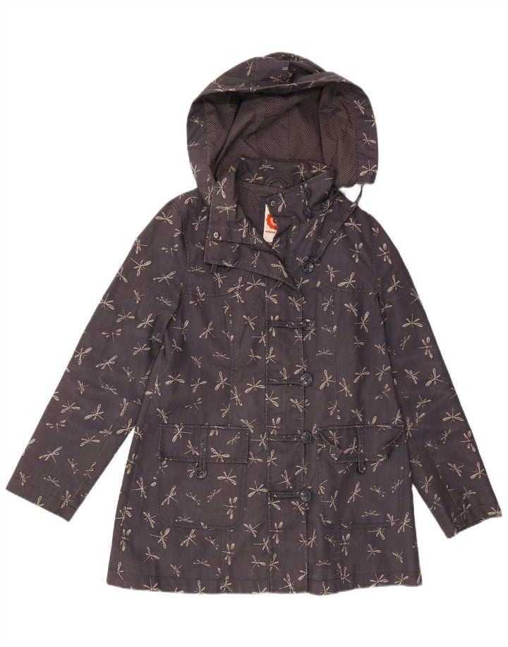 WHITE STUFF Jachetă Windbreaker pentru femei UK 14 mare, bleumarin, imprimeu animal