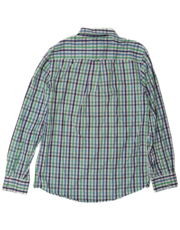 Crew Clothing Cămașă clasică pentru bărbați, bumbac vichy, multicolor, mediu