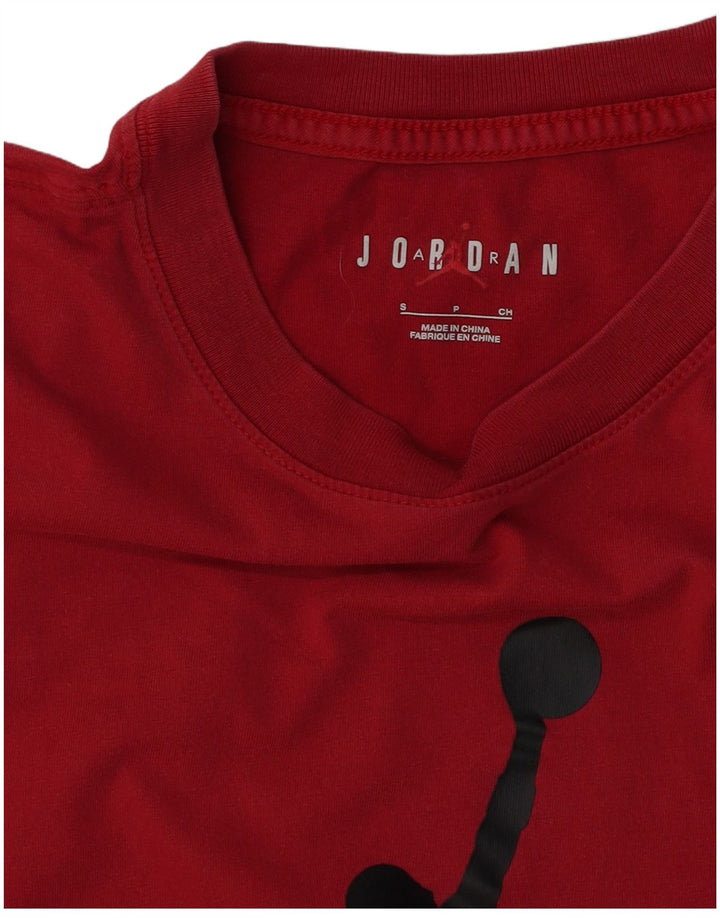 Tricou grafic Bărbați JORDAN Top Mic Roșu