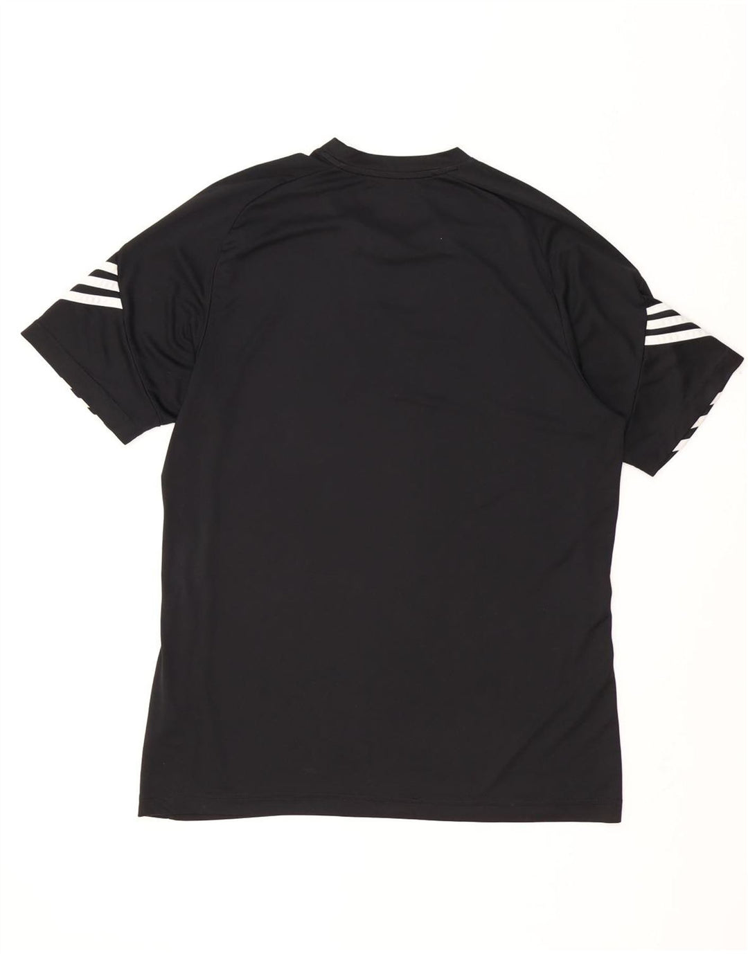 Tricou cu grafic Climalite Adidas pentru bărbați Top mare din poliester negru