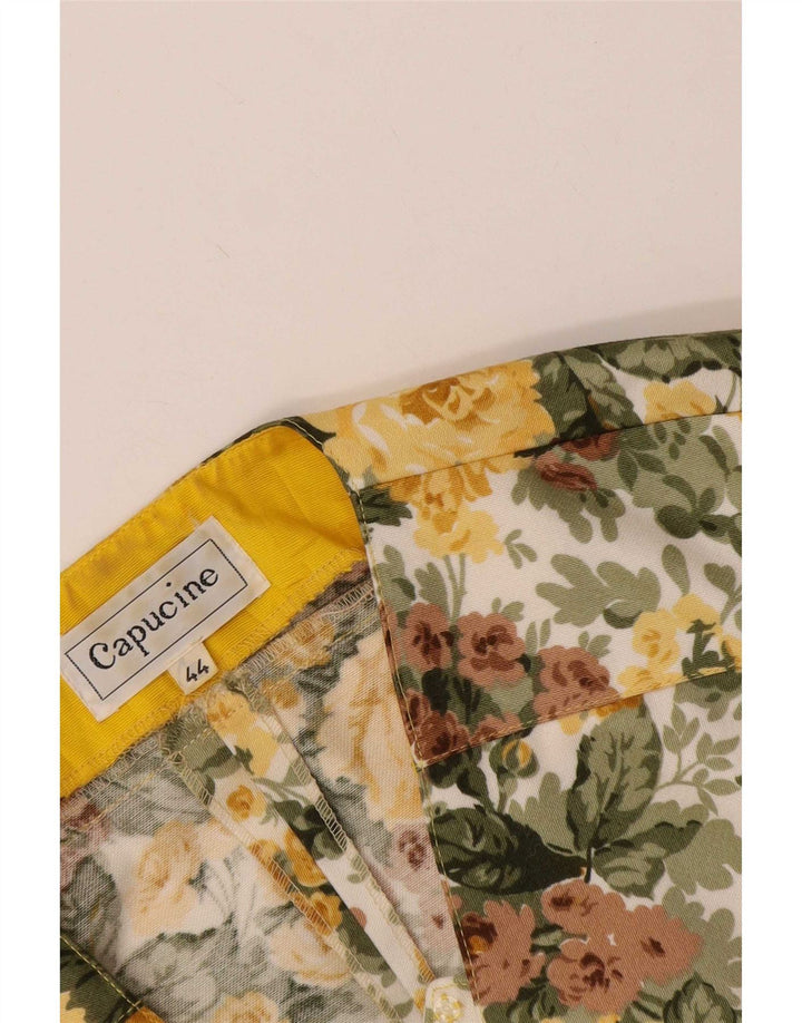 Jachetă Blazer Femei Capucine cu 3 nasturi IT 44 Medium Multicolor Floral